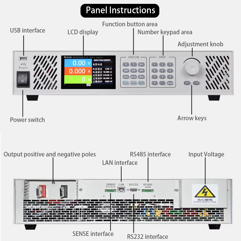 Variabele programmeerbare DC-v - Programmable Dc Power Supply 60V 10A recensie en prijs